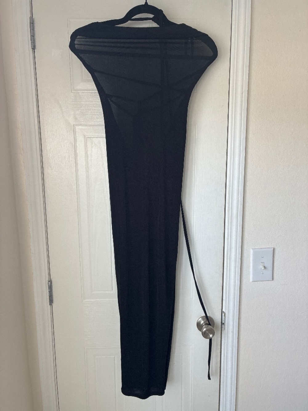 Body hugging black number